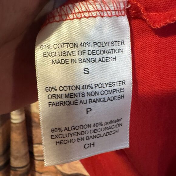 Champion Texas Tech Red Raiders Powerblend Small Pullover Hoodie Sweatshirt - Picture 7 of 7